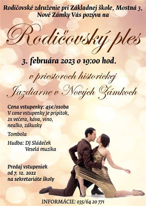 Rodičovský ples Voderady a informácie o ňom